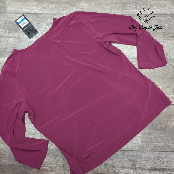 Nine West Long Sleeve Top Size XL - Picture 5 of 5